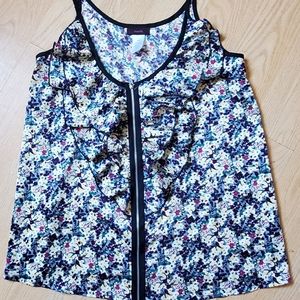 Woman's Mark. floral top size Medium